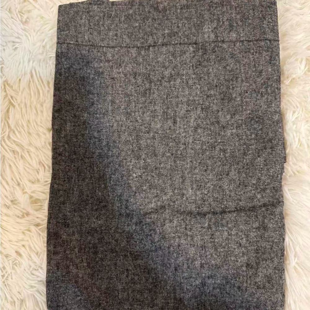 Reformation Lydia Skirt Charcoal Wool - Picture 5 of 6